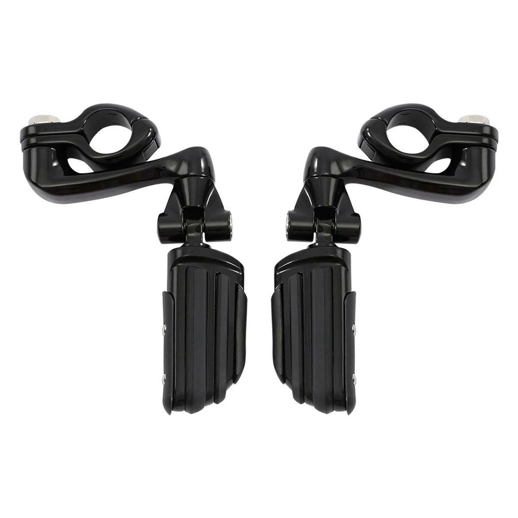 1 1/4" Engine Guard Highway Footpegs for Motorcycle (Adjustable)