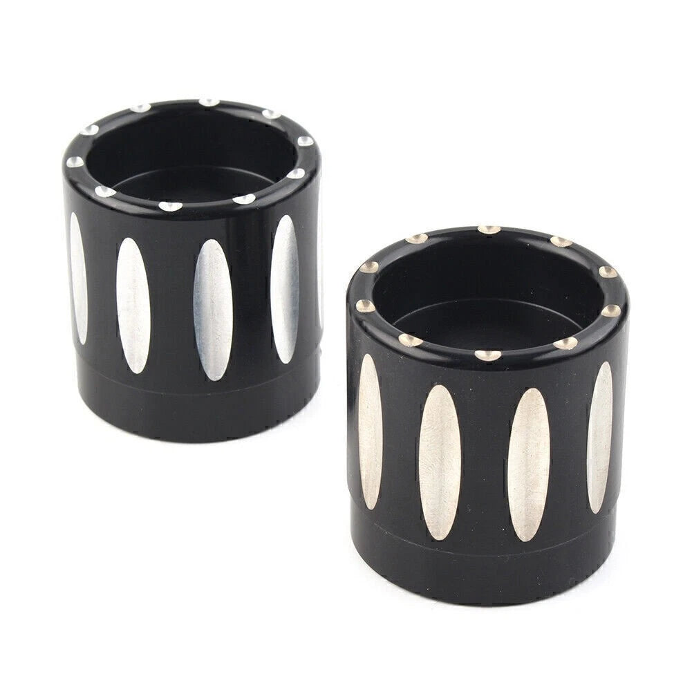 CNC Front Axle Nut Cap Cover Bolt Kit for Harley Touring Softail Road King