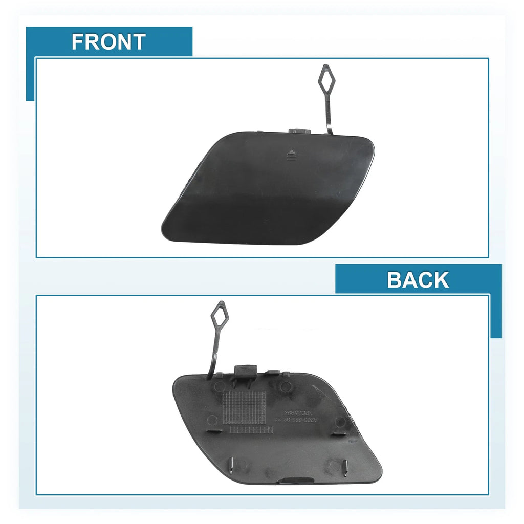 Rear Tow Hook Cover Replacement for Mercedes-Benz C300 C400 (2015–2019)