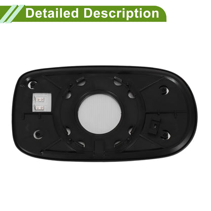 Left Heating Mirror Glass for Hyundai Azera (2006–2008) No. 876113L900
