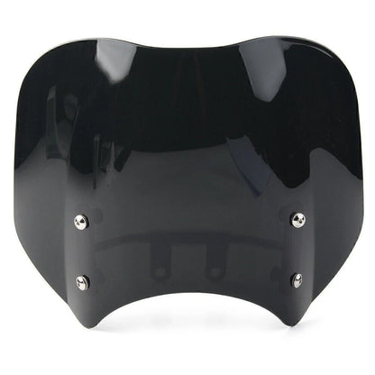Black Motorcycle Windscreen Windshield w/Bracket for Honda CMX500 Rebel (2018–2020)