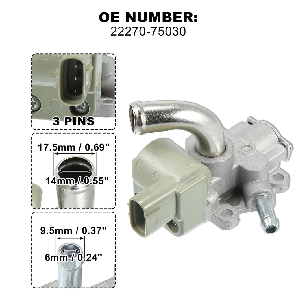 Idle Air Control Valve IACV Replacement for Toyota Tacoma 4Runner (1995–2001)