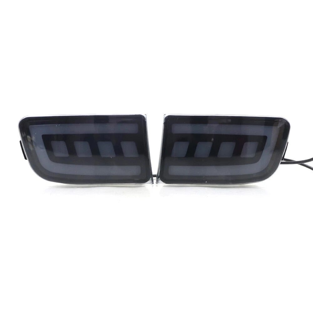 4X LED Rear Bumper Reflector Light w/ Turn Signal for Land Cruiser Prado J120 (2003–2009)