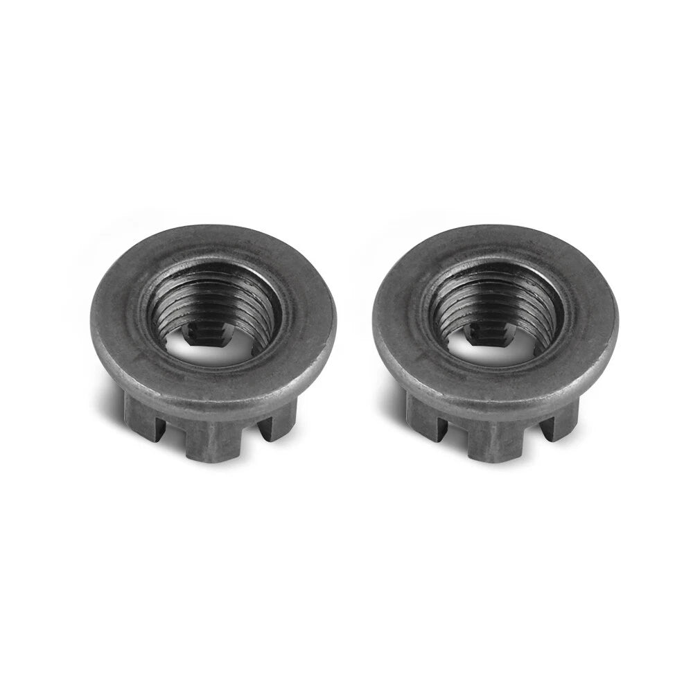 2PCS Front Axle Wheel Castle Nut for Yamaha Banshee Warrior Blaster (200–200)