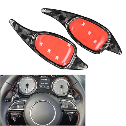 2X Steering Wheel Shift Paddle for Audi A5 S3 S4 SQ5 RS3 RS4 (Carbon Fiber)