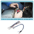 Car Stereo CD Player Wiring Harness with Antenna Adapter for Nissan (2005–2015)
