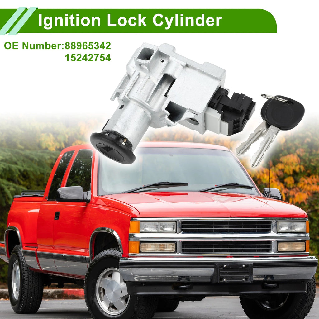 Ignition Lock Cylinder Assembly for Chevrolet Silverado 1500 3500 (2007–2018)