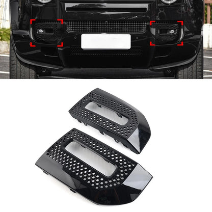 Fog Light Grill Frame Bezel Cover for Land Rover Defender 90 110 130 (2020–2024)