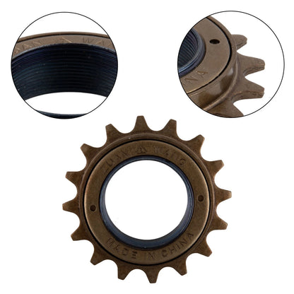 Brown Steel Freewheel for Race Bikes