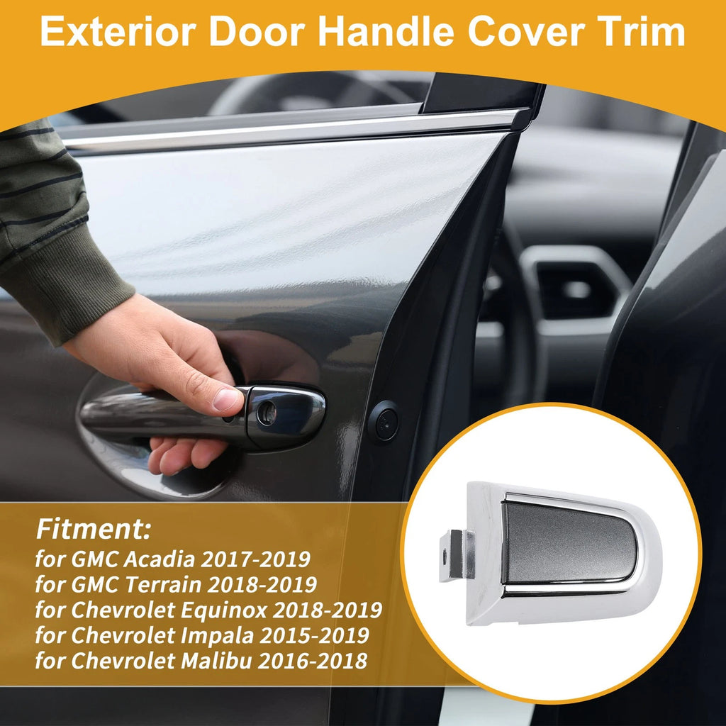 Exterior Door Handle Cover Trim Replacement for Chevrolet Malibu (2016–2018)