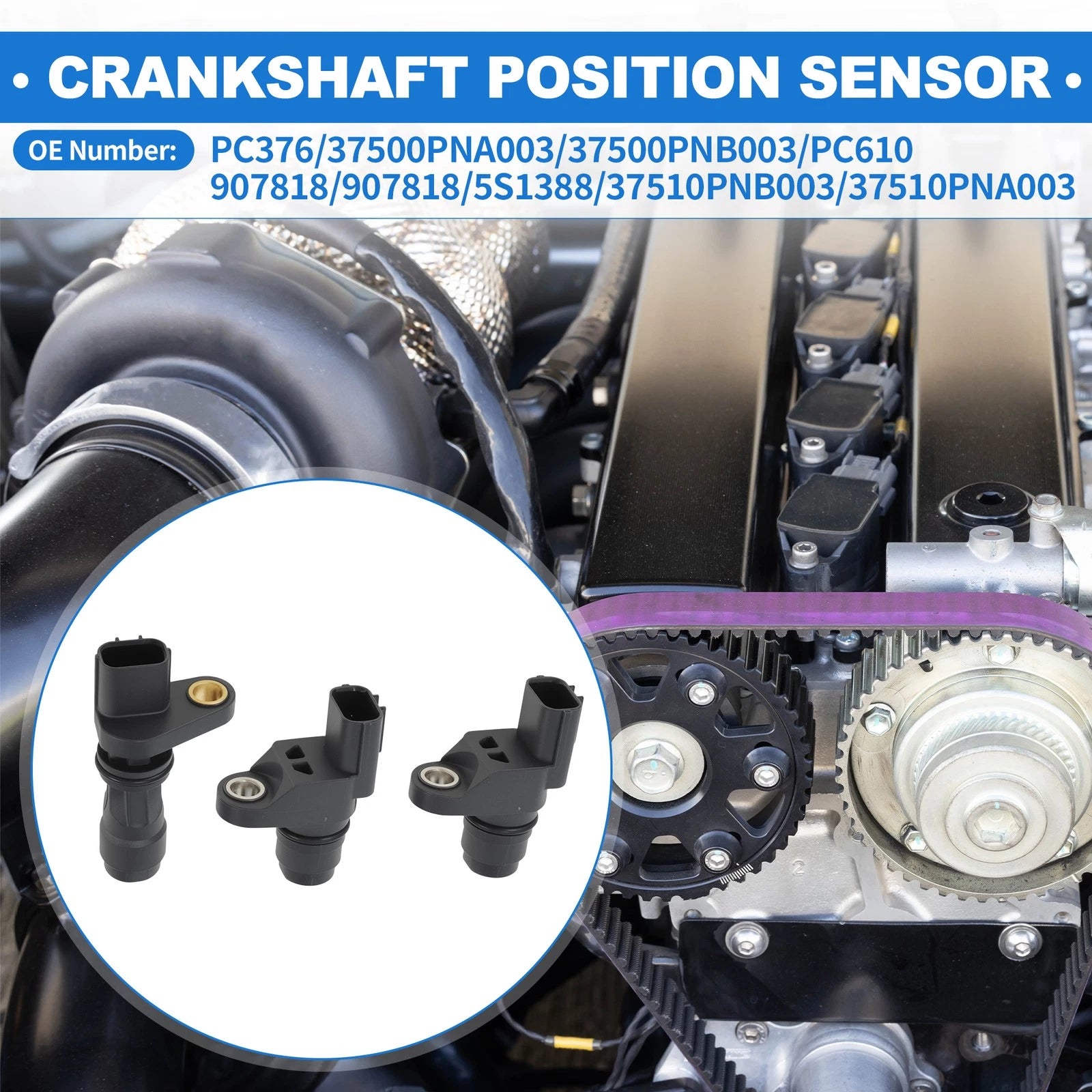 Engine Camshaft Crankshaft Position Sensor for Honda CR-V (2002–2005)