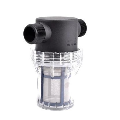 3/4 Inch Stainless Steel Sediment Filter for RV (Camping, Garden Hose Use)
