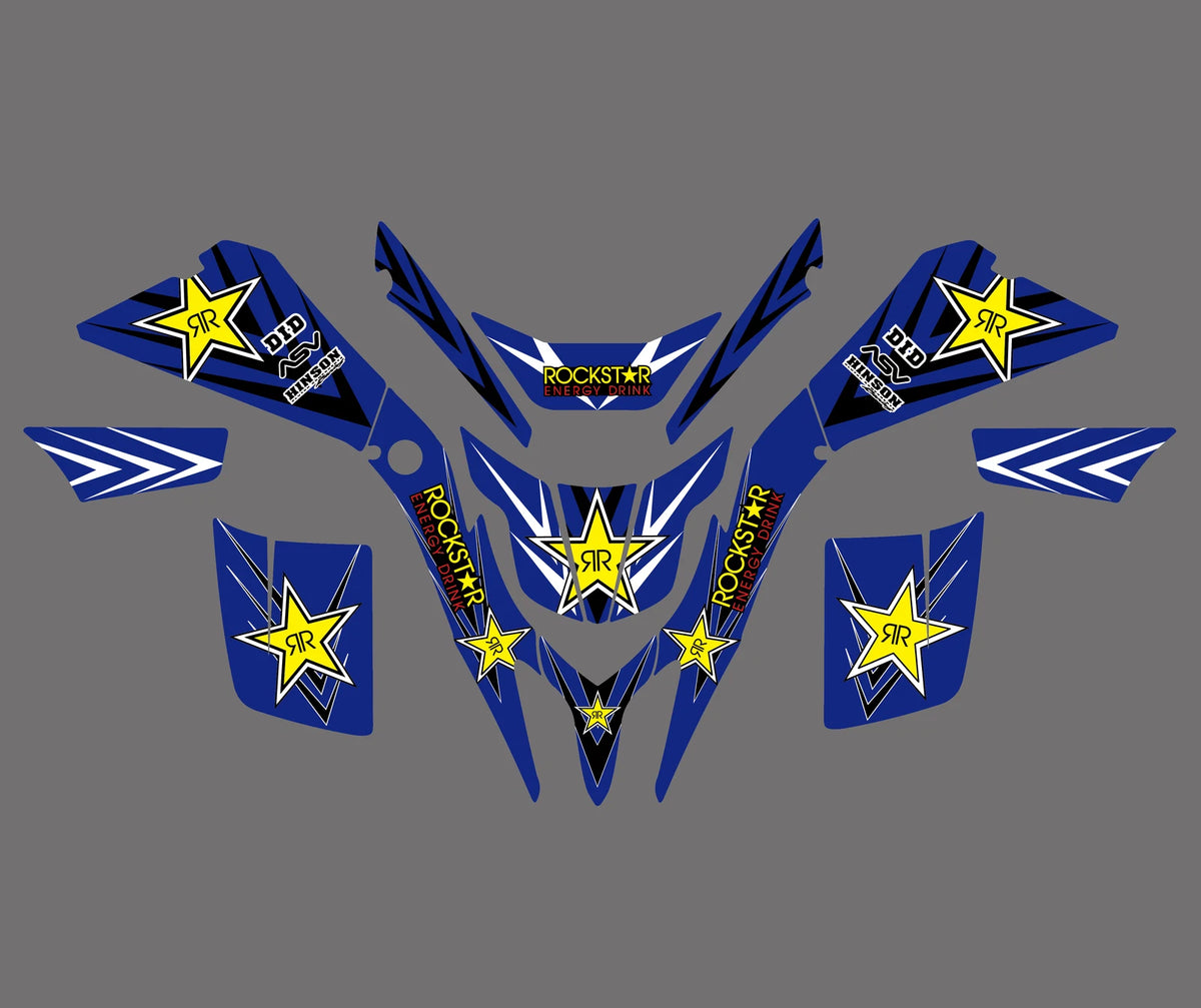 Full Race Kit Decals Graphics for Yamaha Blaster YFS200 (1988–2006)