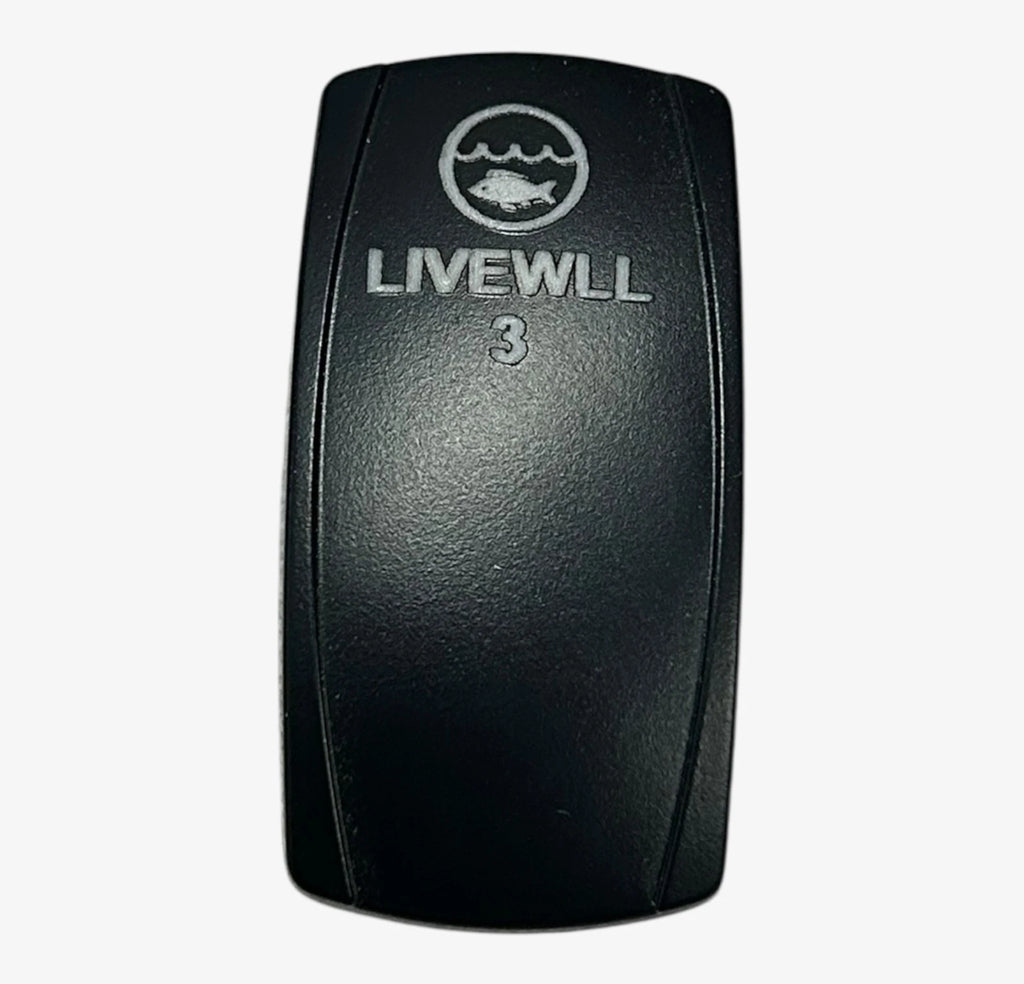Rocker Switch Cover for LiveWell 3 (Replacement)