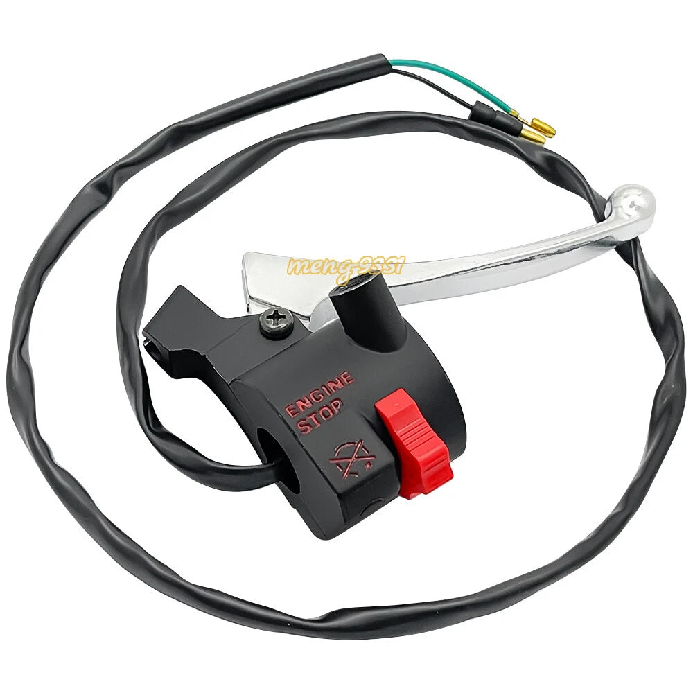 Right Handle Start Stop Kill Switch & Brake Lever for Honda CRF50F (2004–2023)