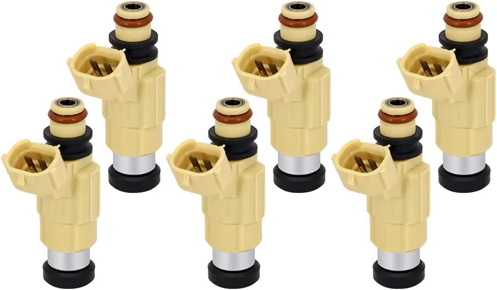 6PCS Fuel Injector 842-12299 for Chrysler Sebring 2.4L (2001–2005)