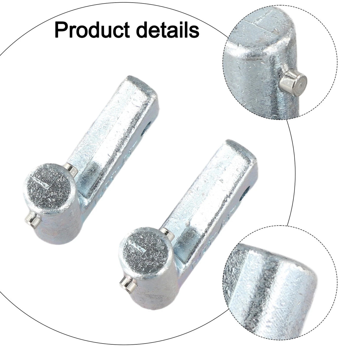 2 Metal Battery Isolator Keys for JCB Models (Compatible)