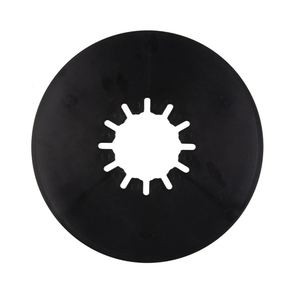 2 Pack 10in Black 5th Wheel Hitch Lube Plate for Smooth Kingpin Contact