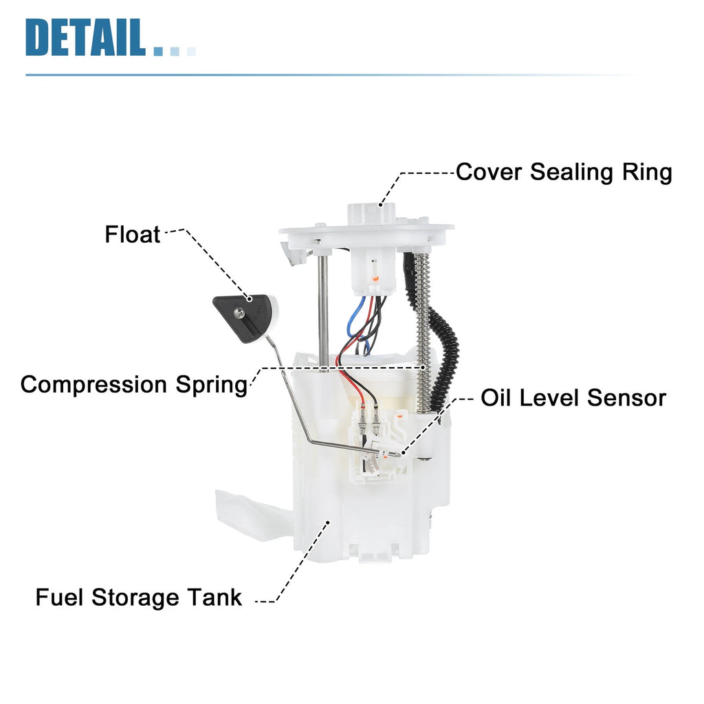 Electric Fuel Pump Module Replacement for Toyota Camry (2007–2009)