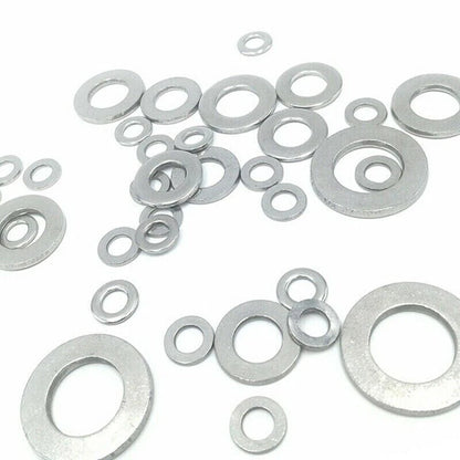580 Pcs Assorted Copper Washer Gasket Set for