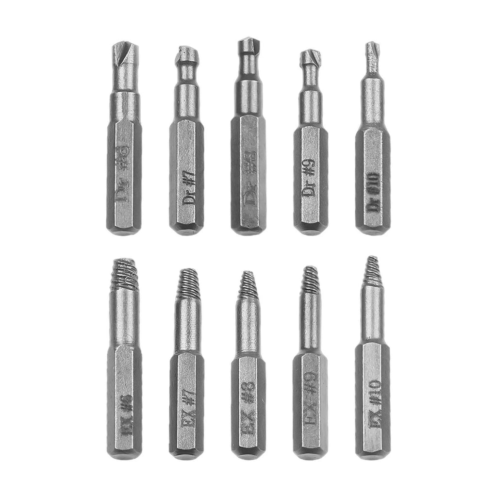 2X Screw Removal Drill Bit Set for Multipurpose Use