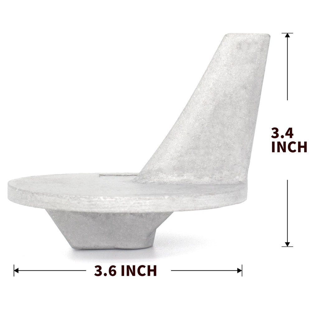 Boat Trim Tab Anode with Bolt for MerCruiser Alpha One SS (1991–1997)