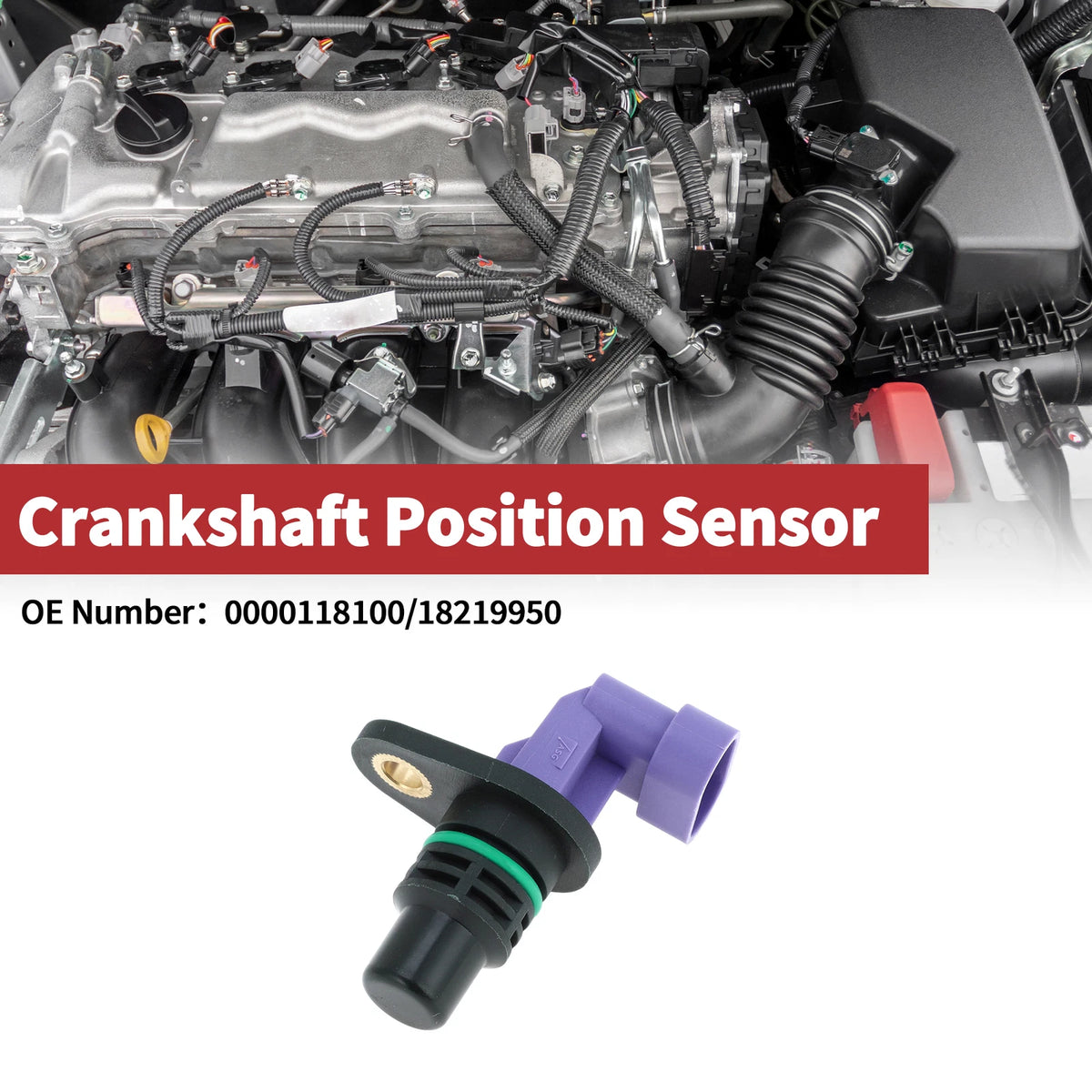 Crankshaft Position Sensor for Claas Combine Harvester (No. 0000118100, 18219950)