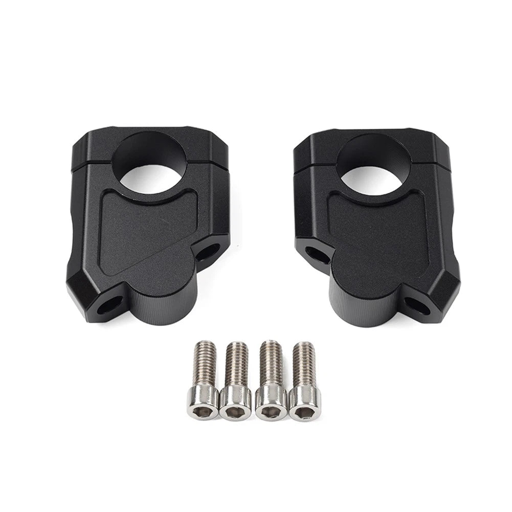 1 1/8" Handlebar Mount Clamp Riser for Honda Suzuki Kawasaki