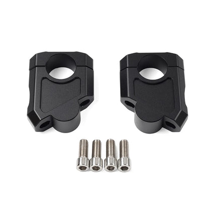 1 1/8" Handlebar Mount Clamp Riser for Honda Suzuki Kawasaki