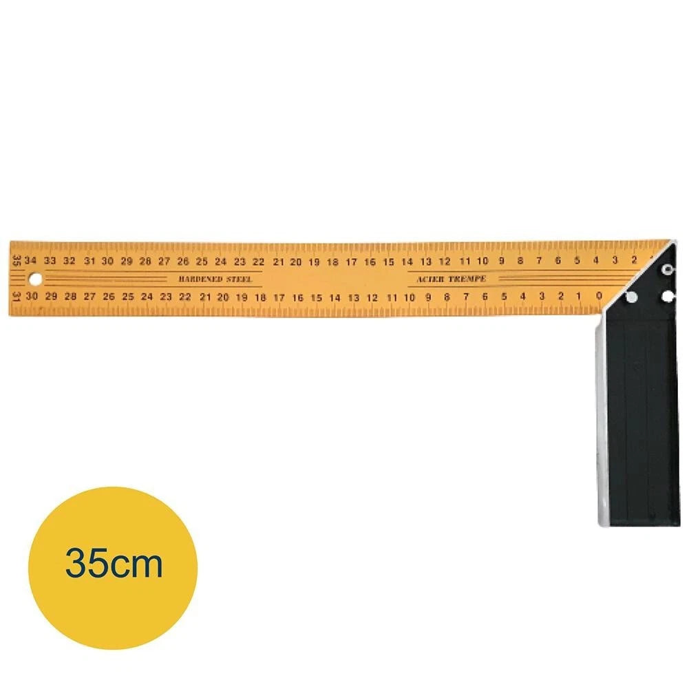 Stainless Steel Ruler Square 90 Degree Angle for Woodworking