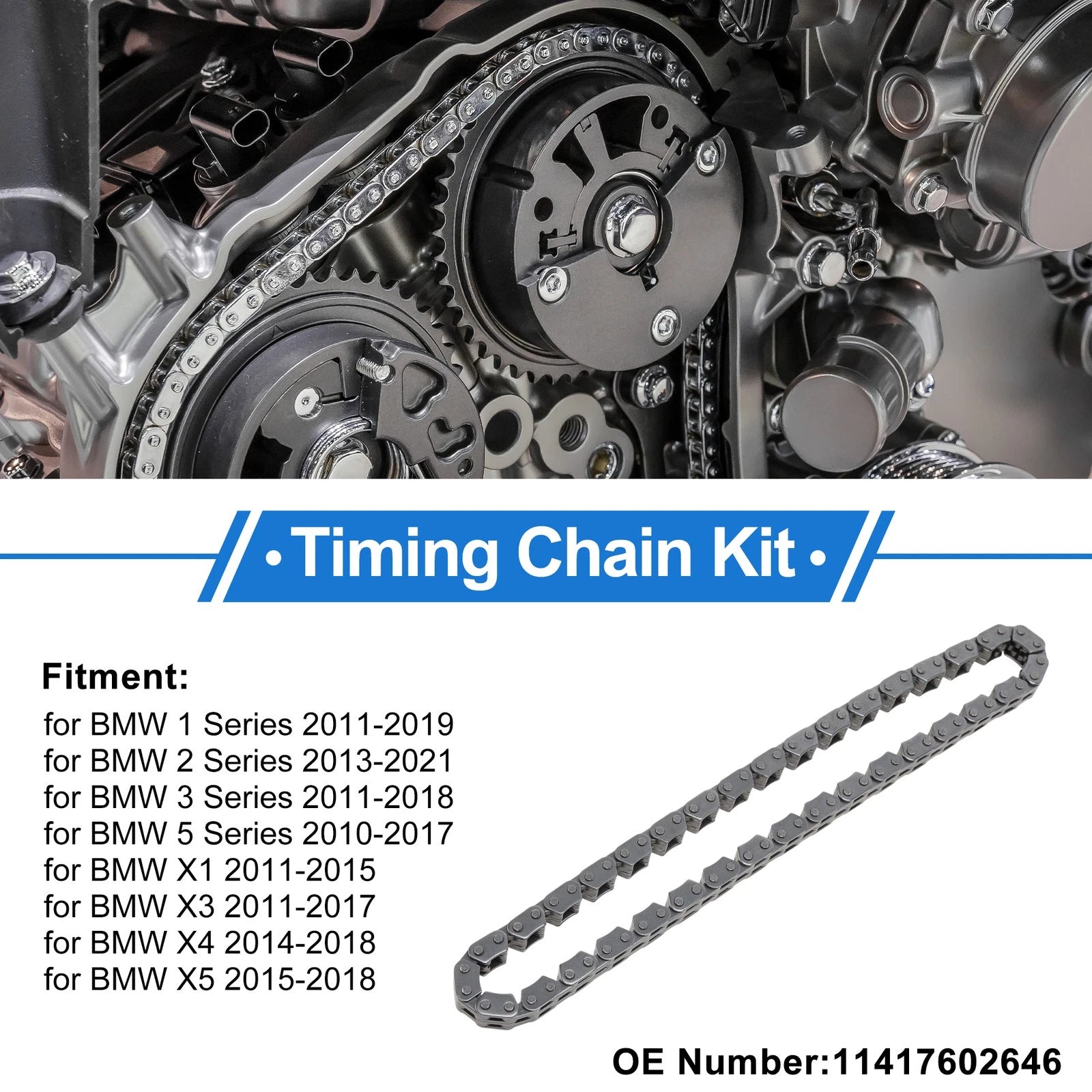 Timing Chain Kit OEM Replacement for BMW 1 Series (2011–2019)