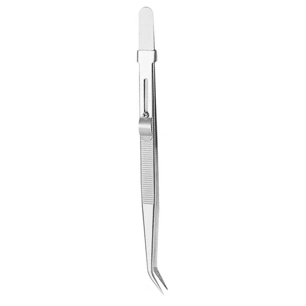 Fine Pointed Curved Tip Tweezers for Gemstones