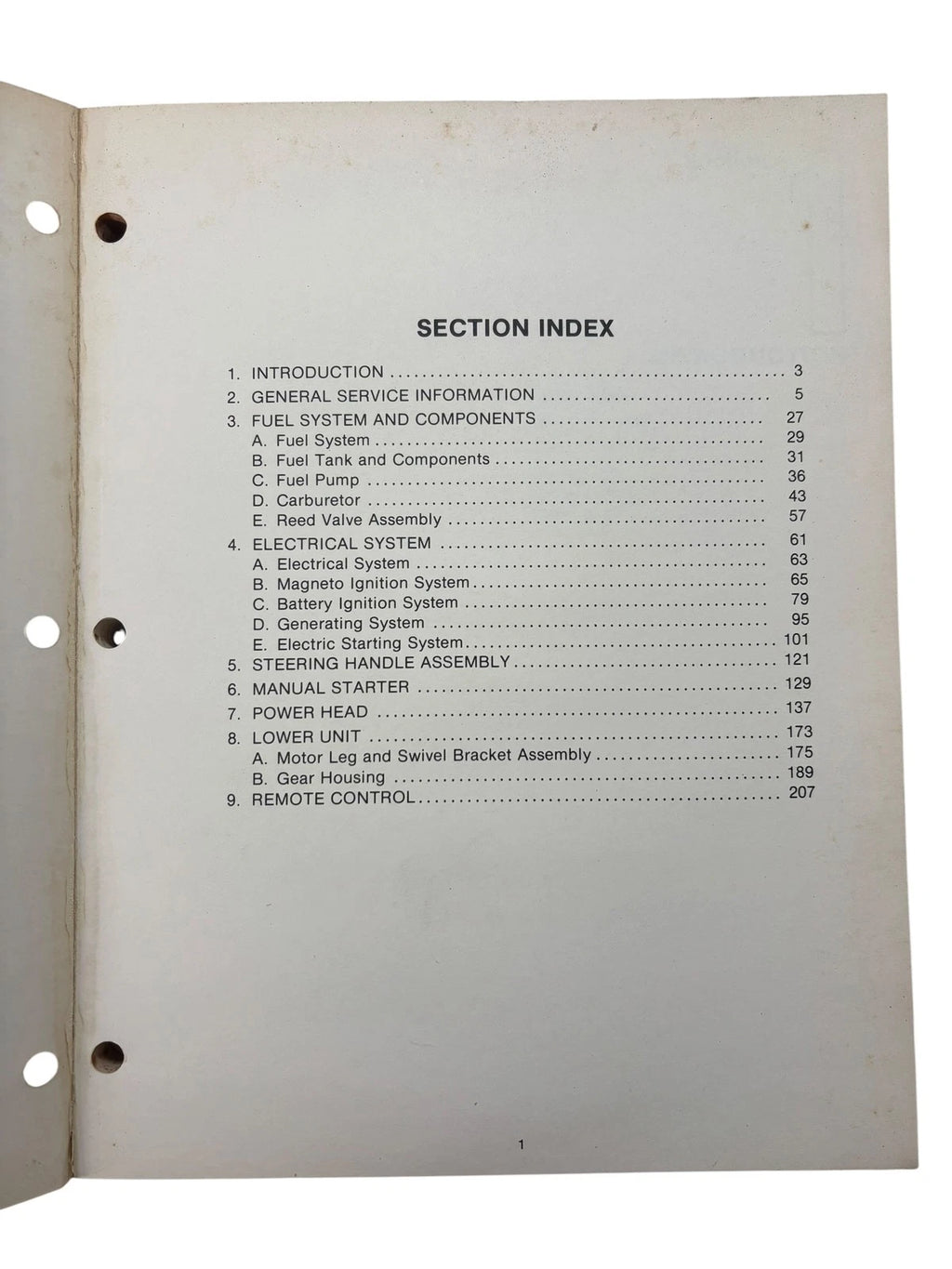Service Manual for Chrysler Outboards OB3436 (35/45 HP)