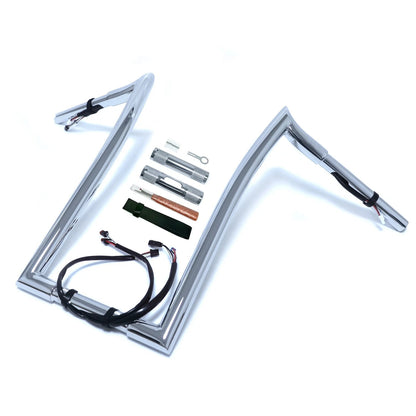 16" Prewired Ape Hanger Handlebar for Harley Road King Special (2017–2023)