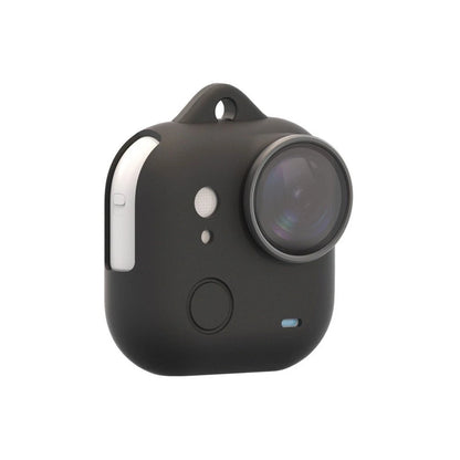 Silicone Protective Case with Lens Cover for Insta360 Go (Ultra Red Black White)