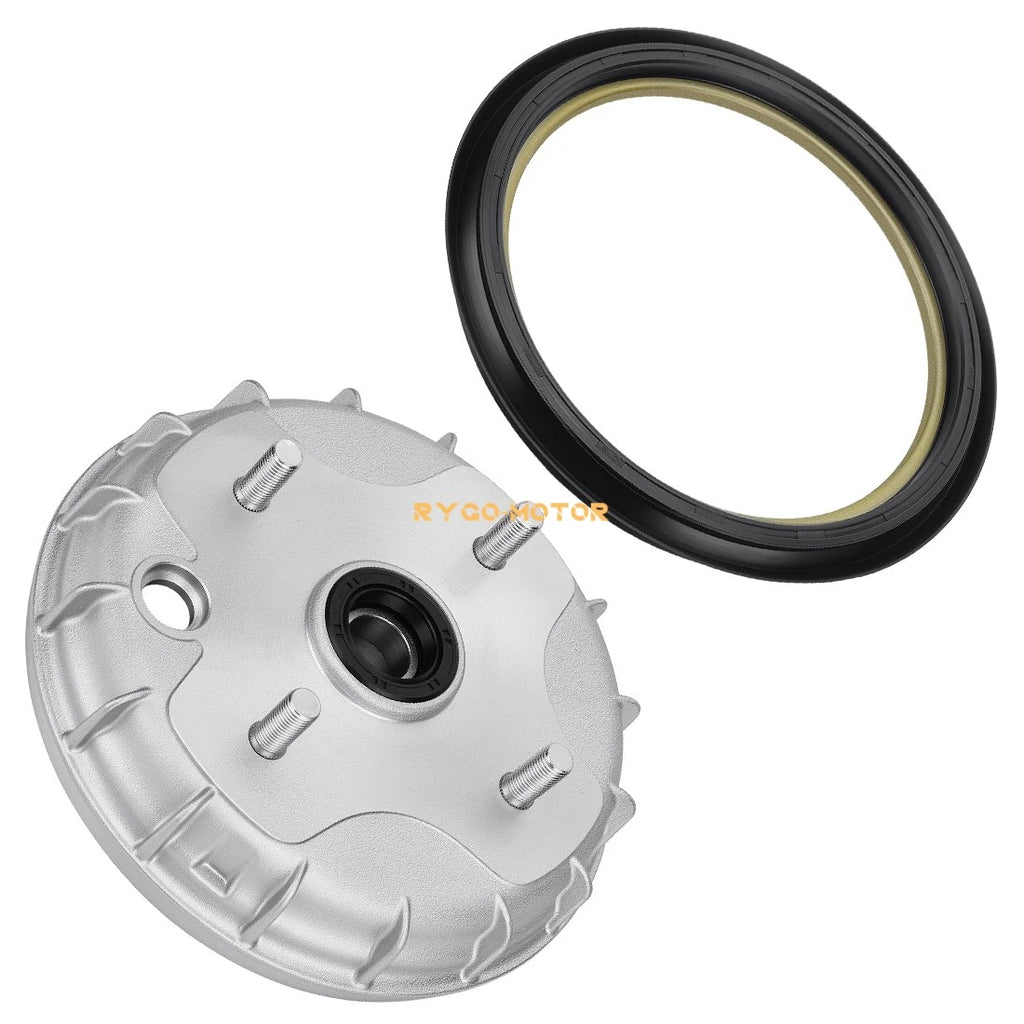 Front Brake Drum & Dust Seal for Honda Rancher 350 TRX350TE TRX350TM (2000–2006)