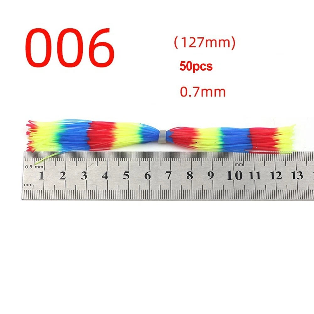 Fishing Lures Skirts Silicone Tackle 2.4g/pcs