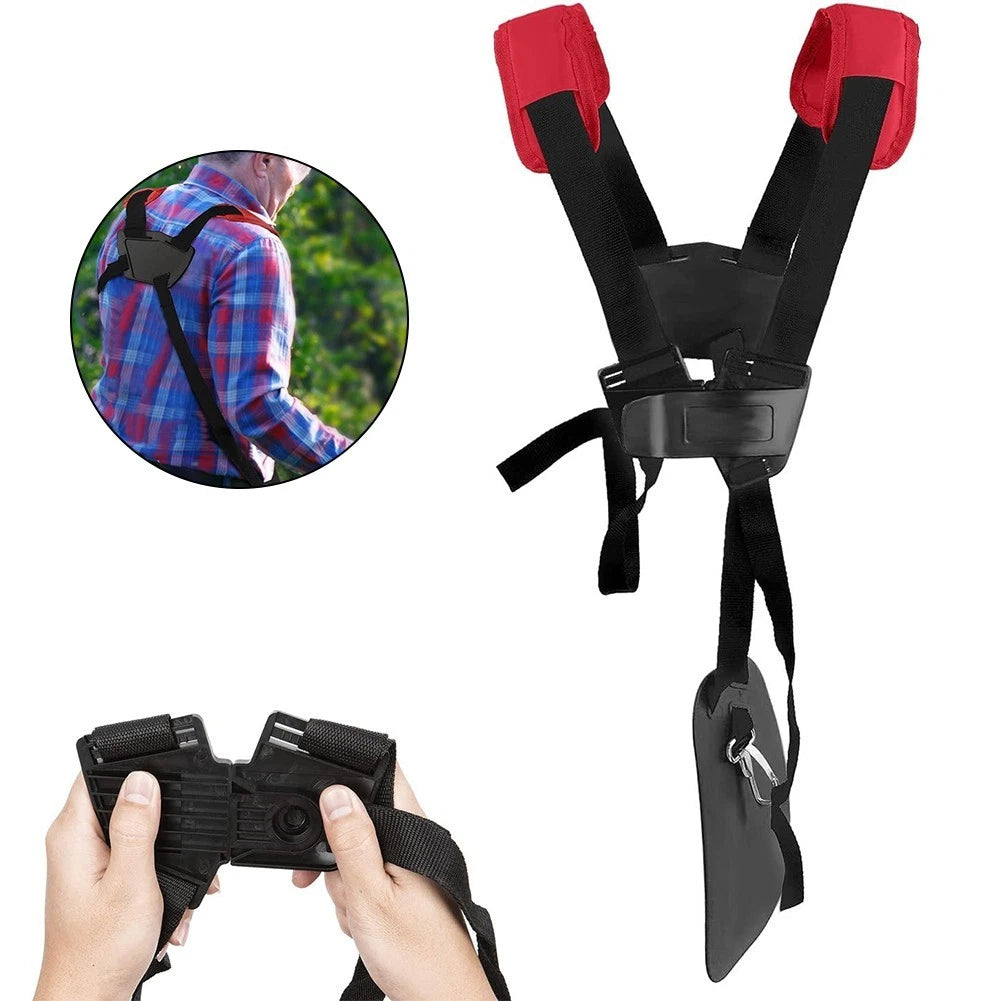 Backpack Shoulder Strap for Brush Cutter Trimmers (E Attached)
