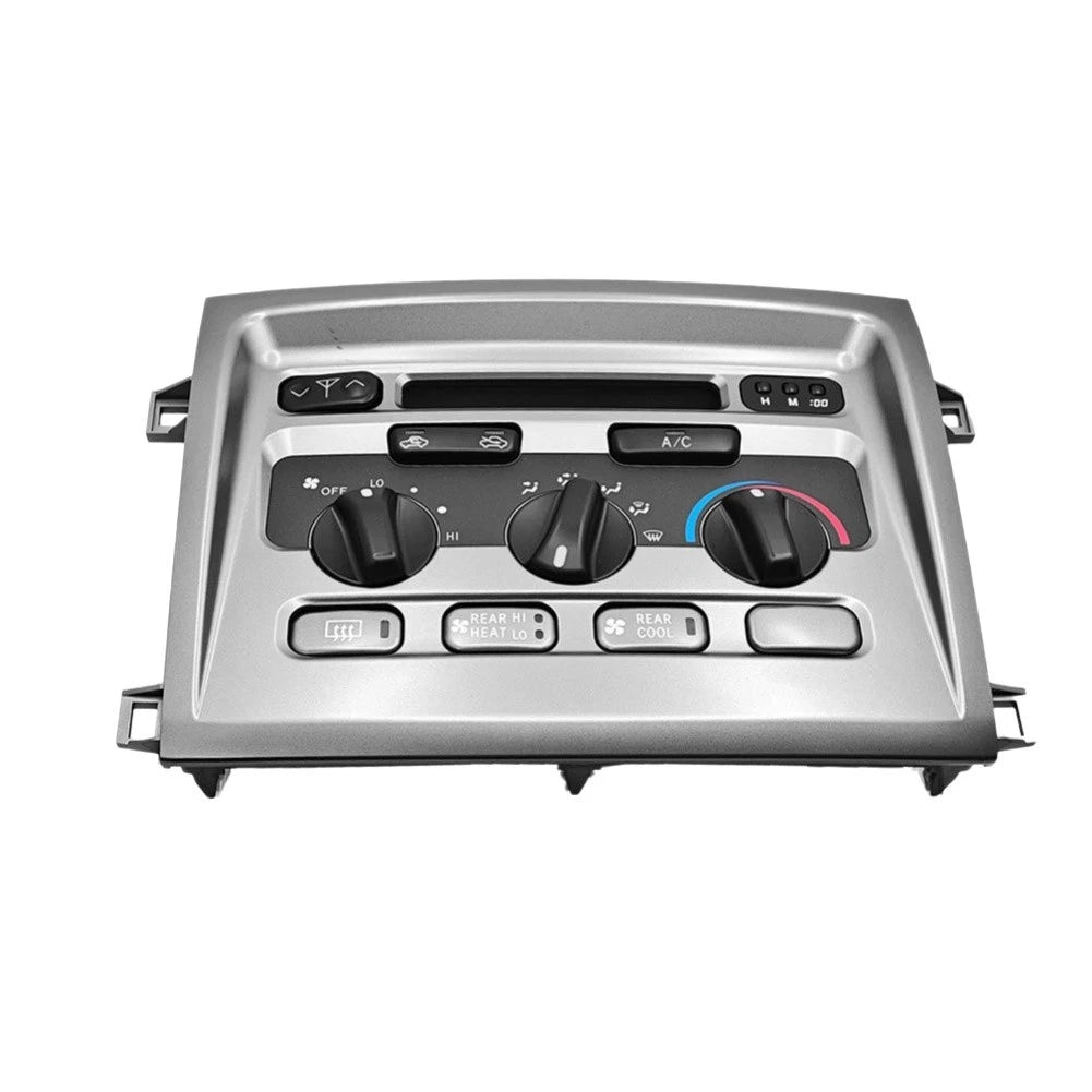 AC Control Panel with DVD Frame for Toyota Land Cruiser LC100 (1998–2007)