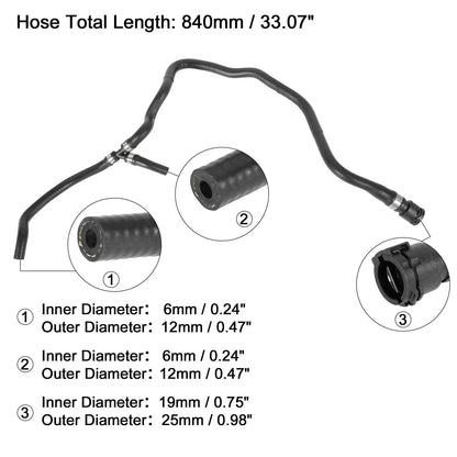 Coolant Water Hose from Expansion Tank Replacement for BMW 750i (2006–2008)