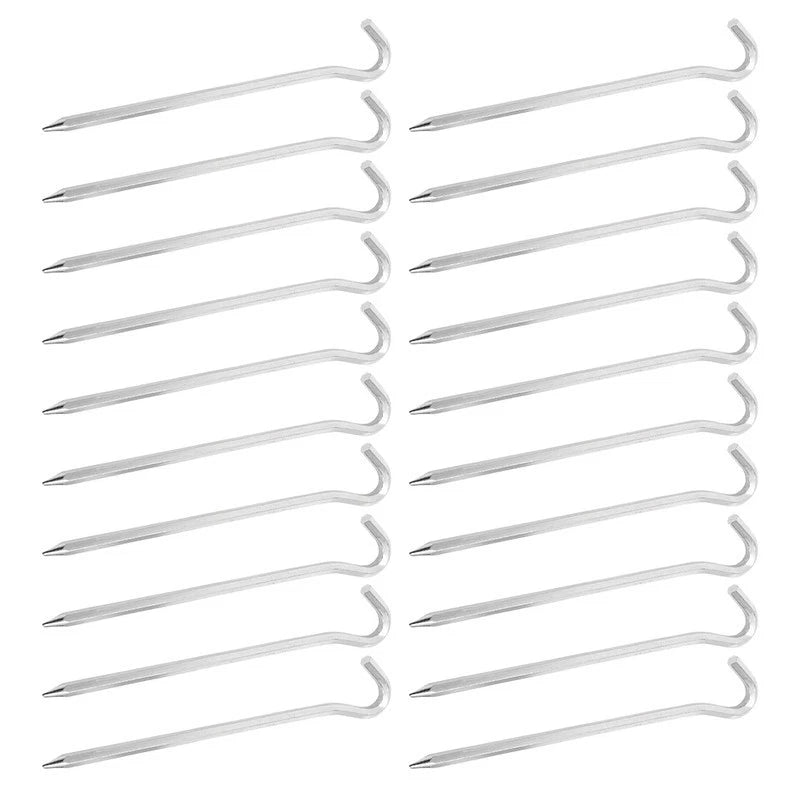 20X Aluminum Alloy Nails for Camping Setup