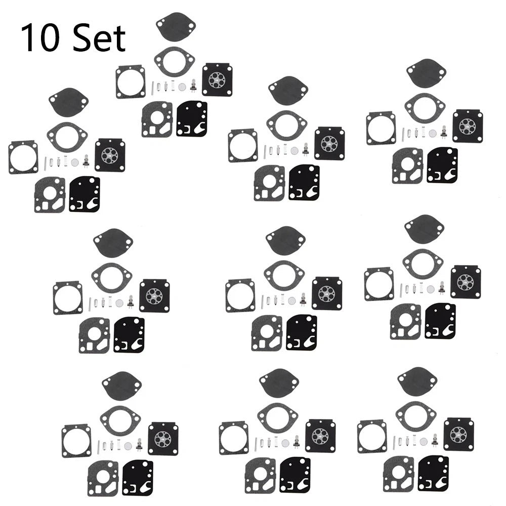 Set of 10 Carburetor Repair Kits for STIHL BR500 BR550 BR600 (ZAMA RB-134)