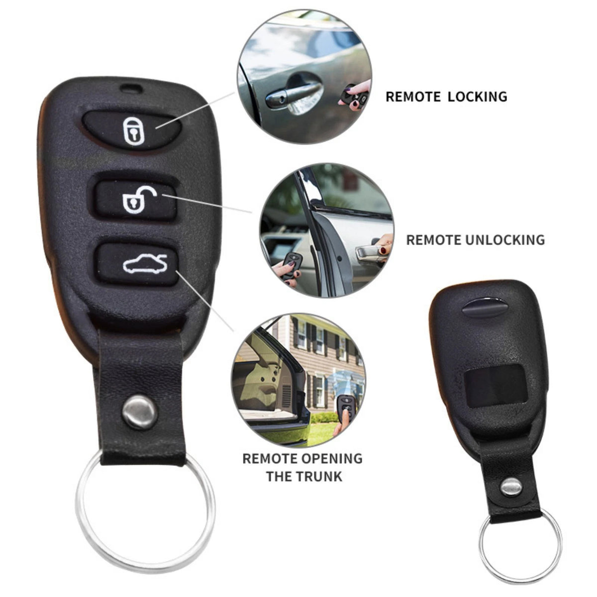 Universal Keyless Entry System for Cars (Remote Central Lock Kit)