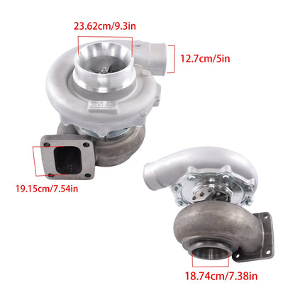 T76 Turbo for V6 V8 (Oil Cooled, T4 Flange)