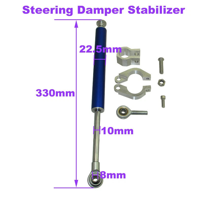 Steering Damper Stabilizer for Pit Dirt Bike (Motard Monkey)