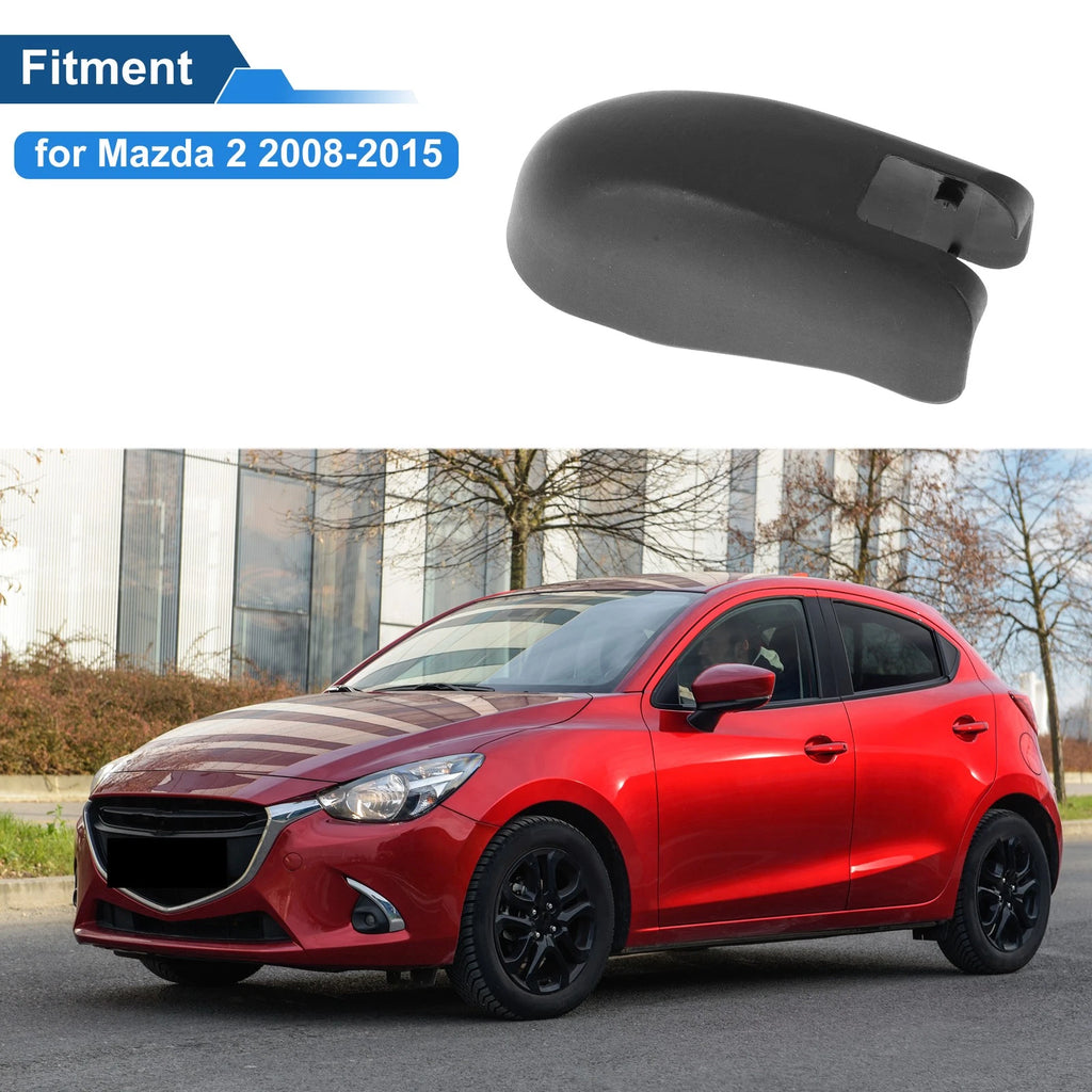 Rear Windshield Wiper Arm Nut Cover Cap for Mazda 2 (2008–2015)