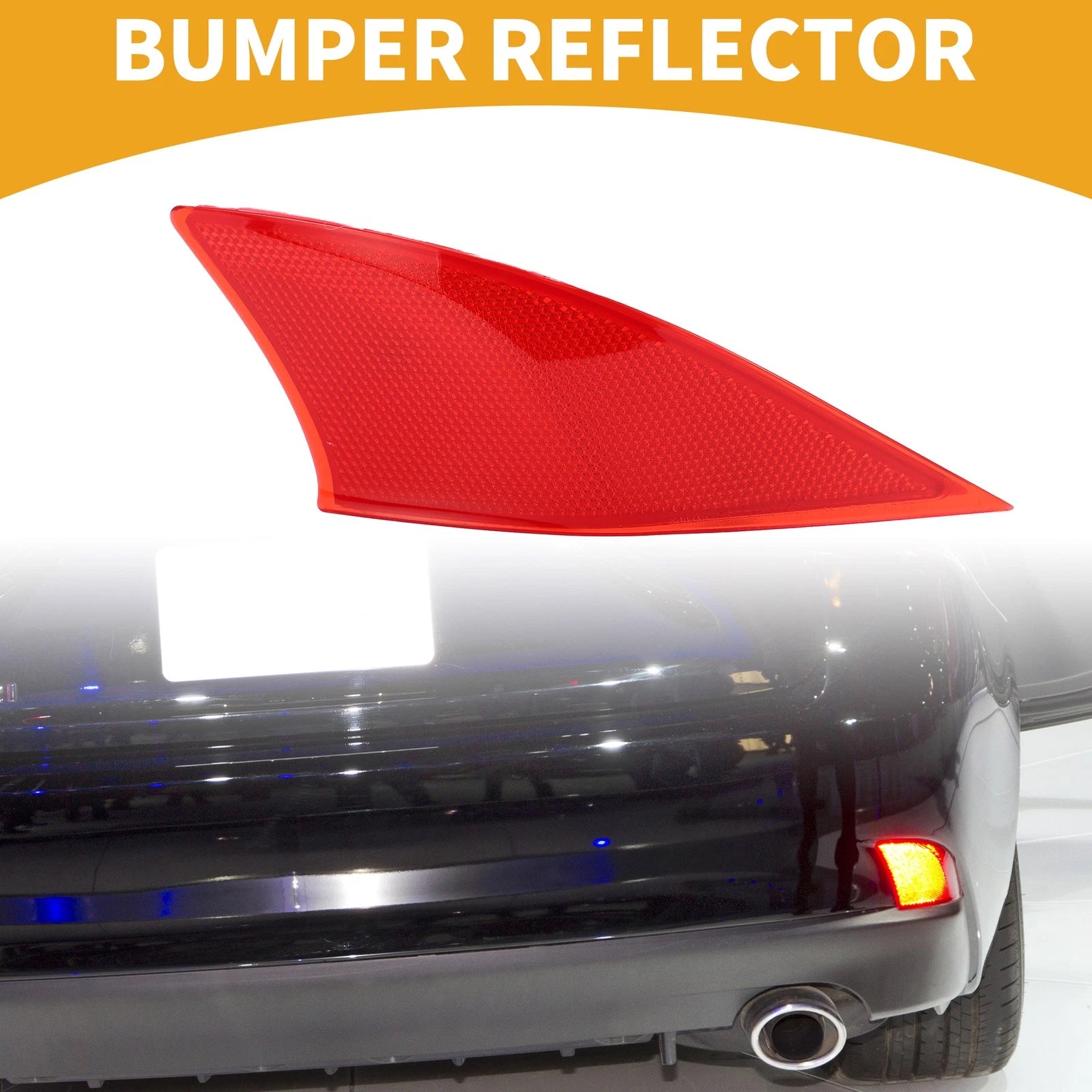 Rear Right Bumper Reflector Replacement for Lexus IS300 (2018–2021)