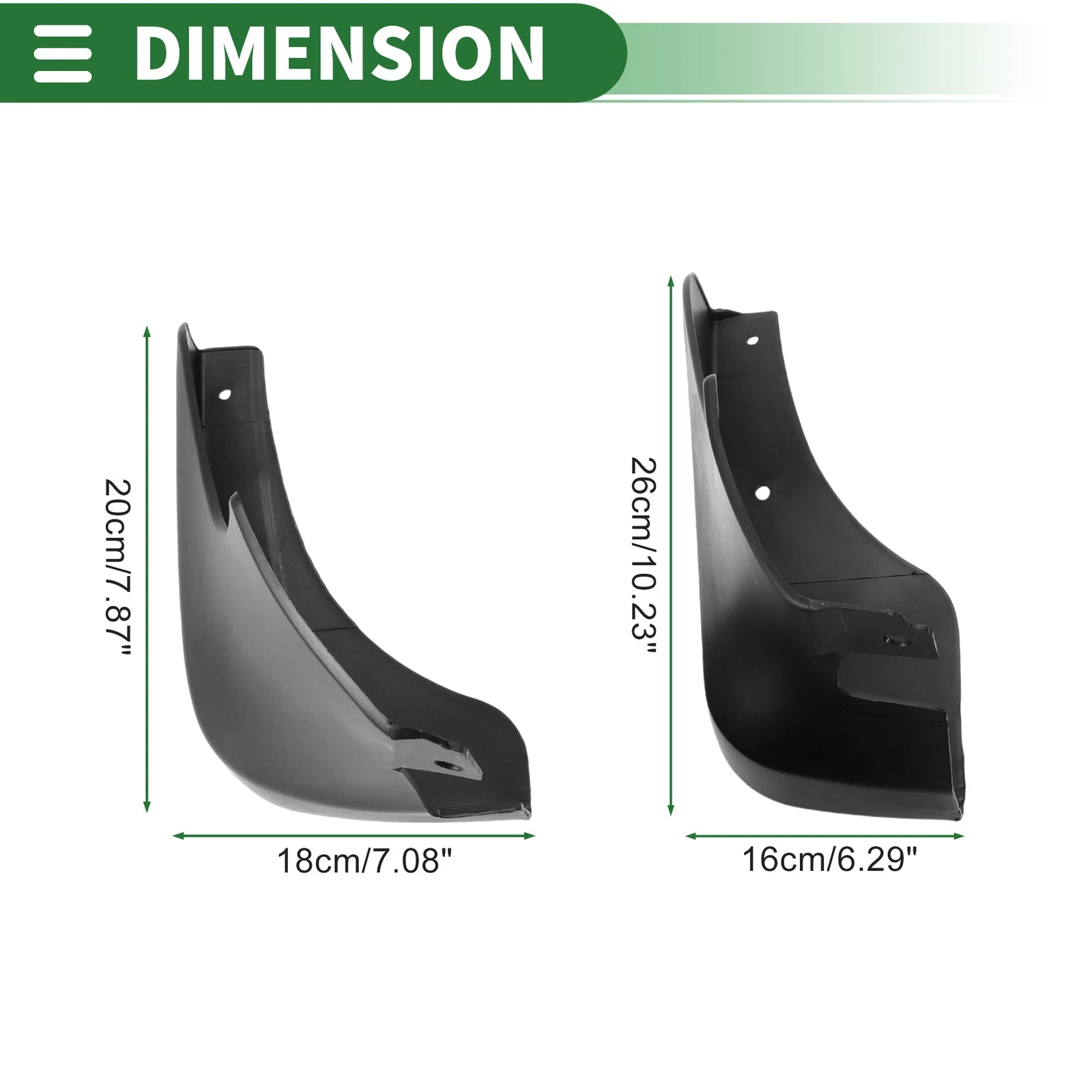 Mud Flaps Splash Guards for Infiniti G Series (2010–2014)
