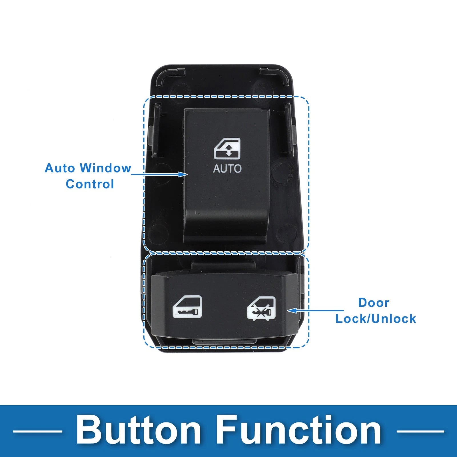 Front Passenger Side Power Window Switch for Chevrolet Epica (2005–2006)