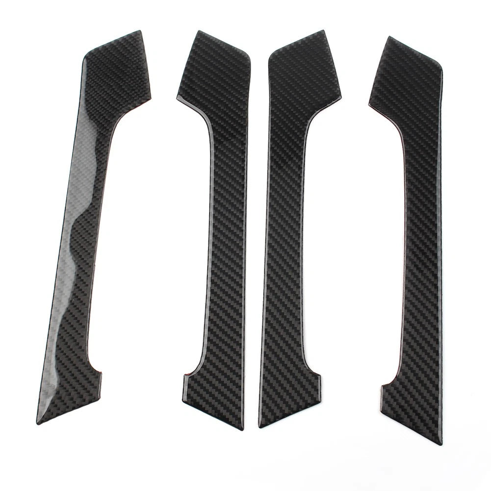 Set of 4 Interior Door Handle Strips for Toyota Land Cruiser Prado (2010–2018)